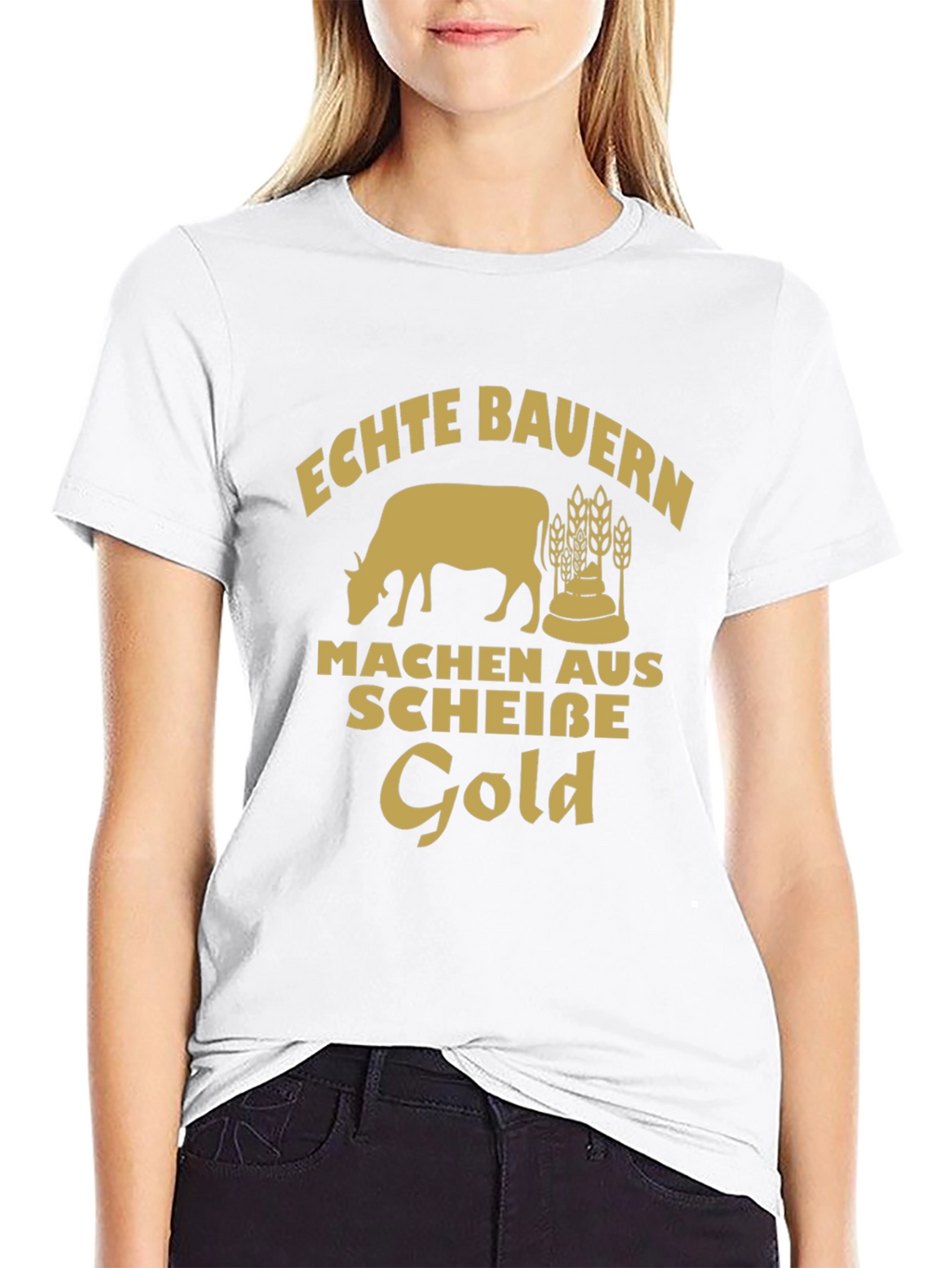 Echte Bauern T-Shirt - Funny German Farmer Tee