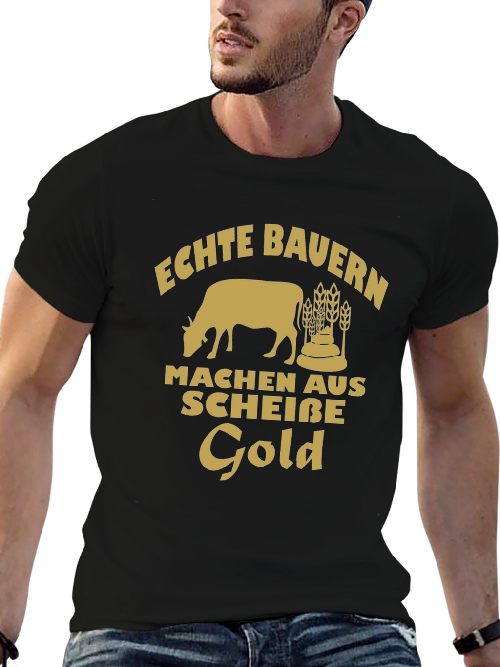 Echte Bauern T-Shirt - Funny German Farmer Tee