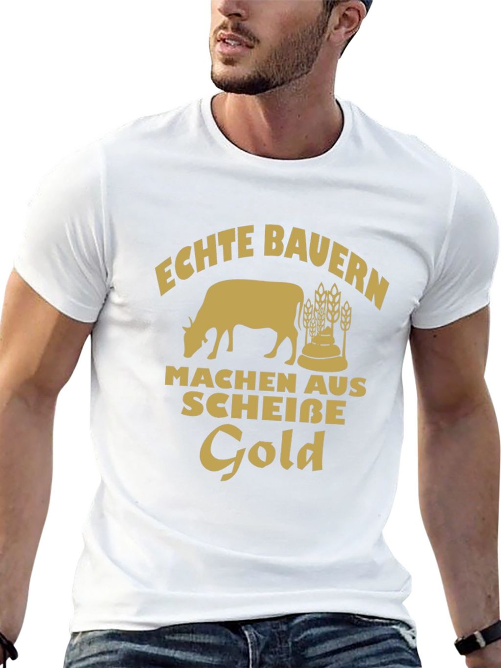 Echte Bauern T-Shirt - Funny German Farmer Tee