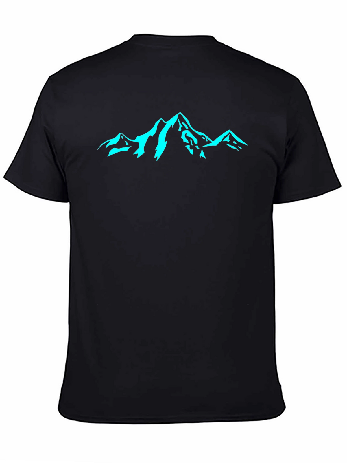 Mountain Graphic Black Tee