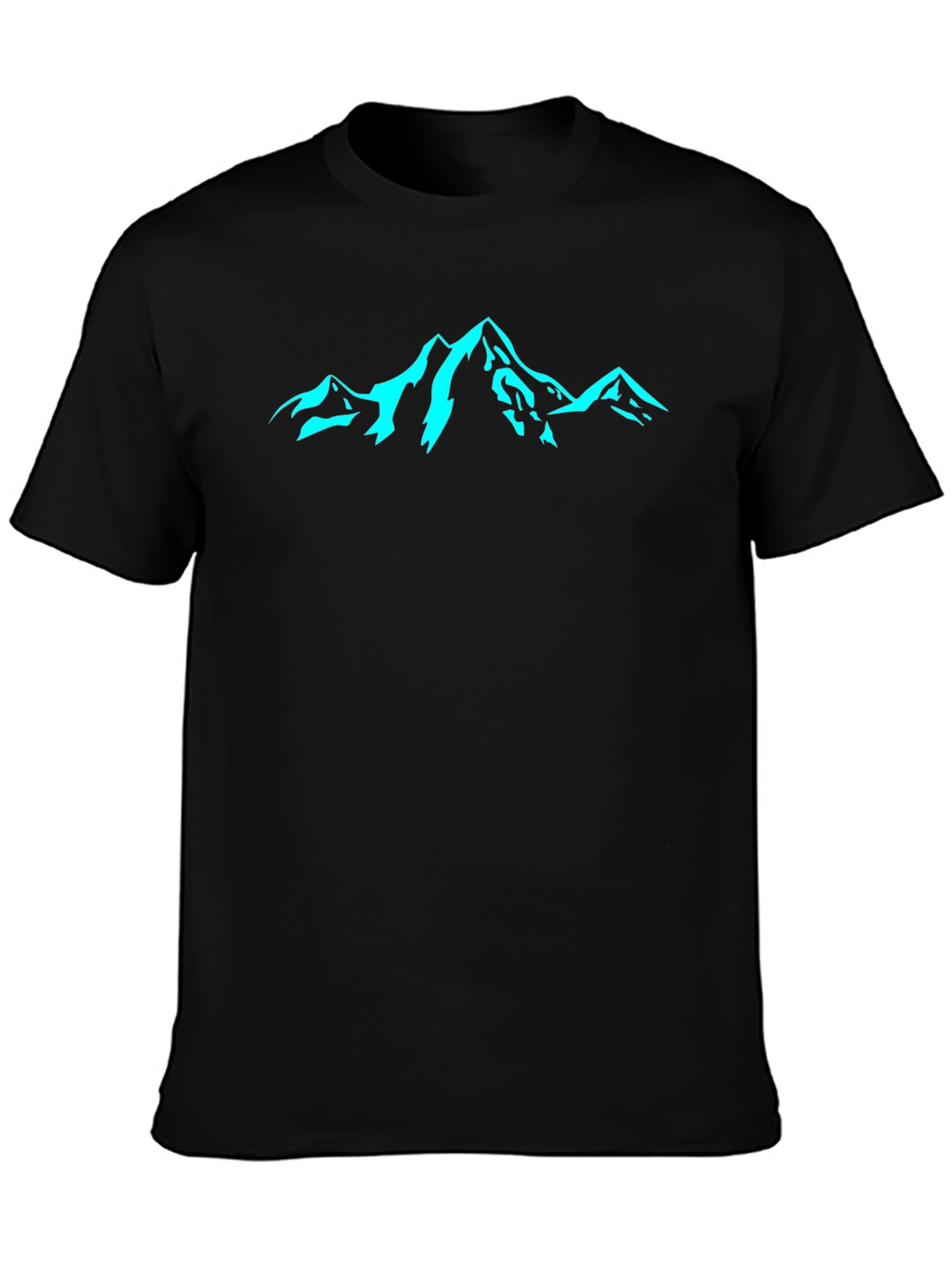 Mountain Graphic Black Tee
