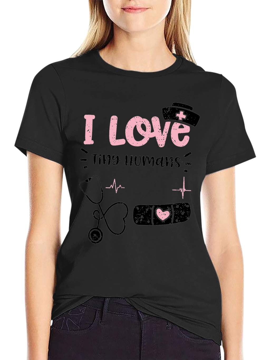 I Love Tiny Humans Graphic T-Shirt