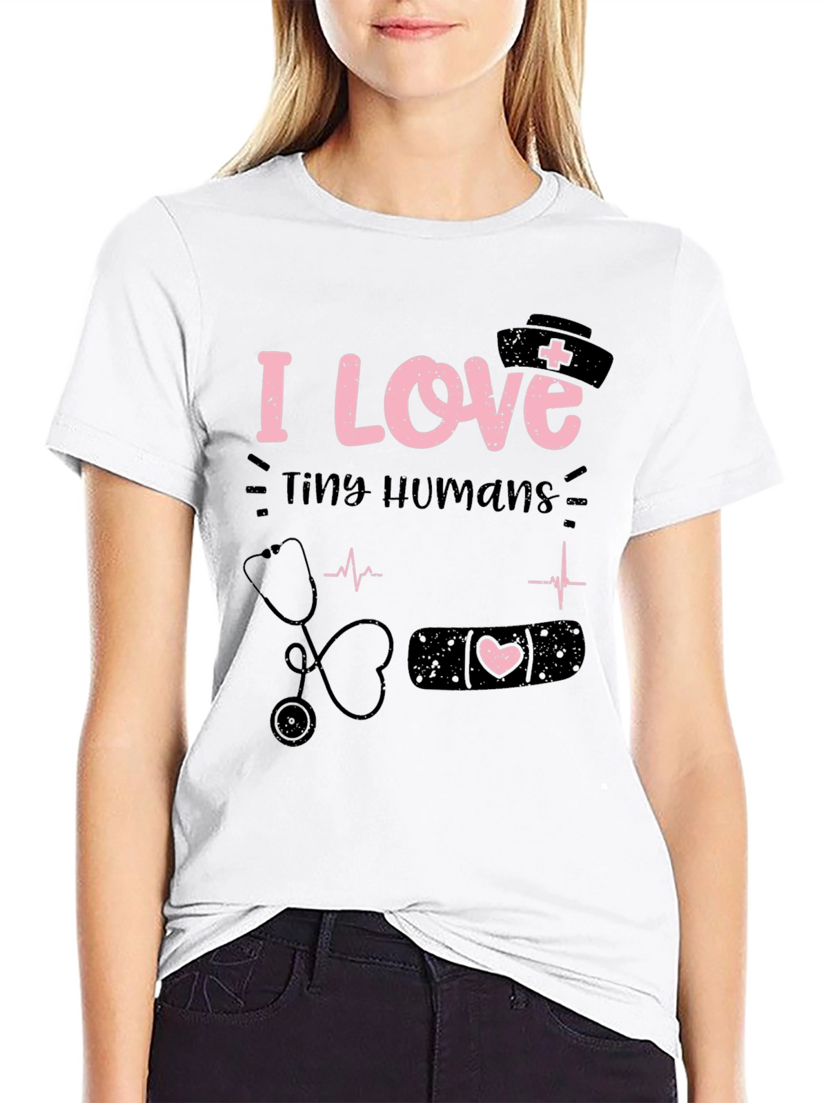 I Love Tiny Humans Graphic T-Shirt
