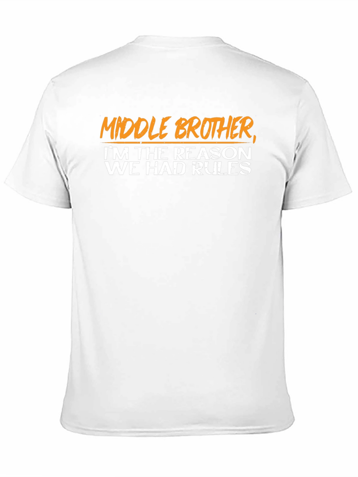 Middle Brother Reason for Rules Graphic Tee