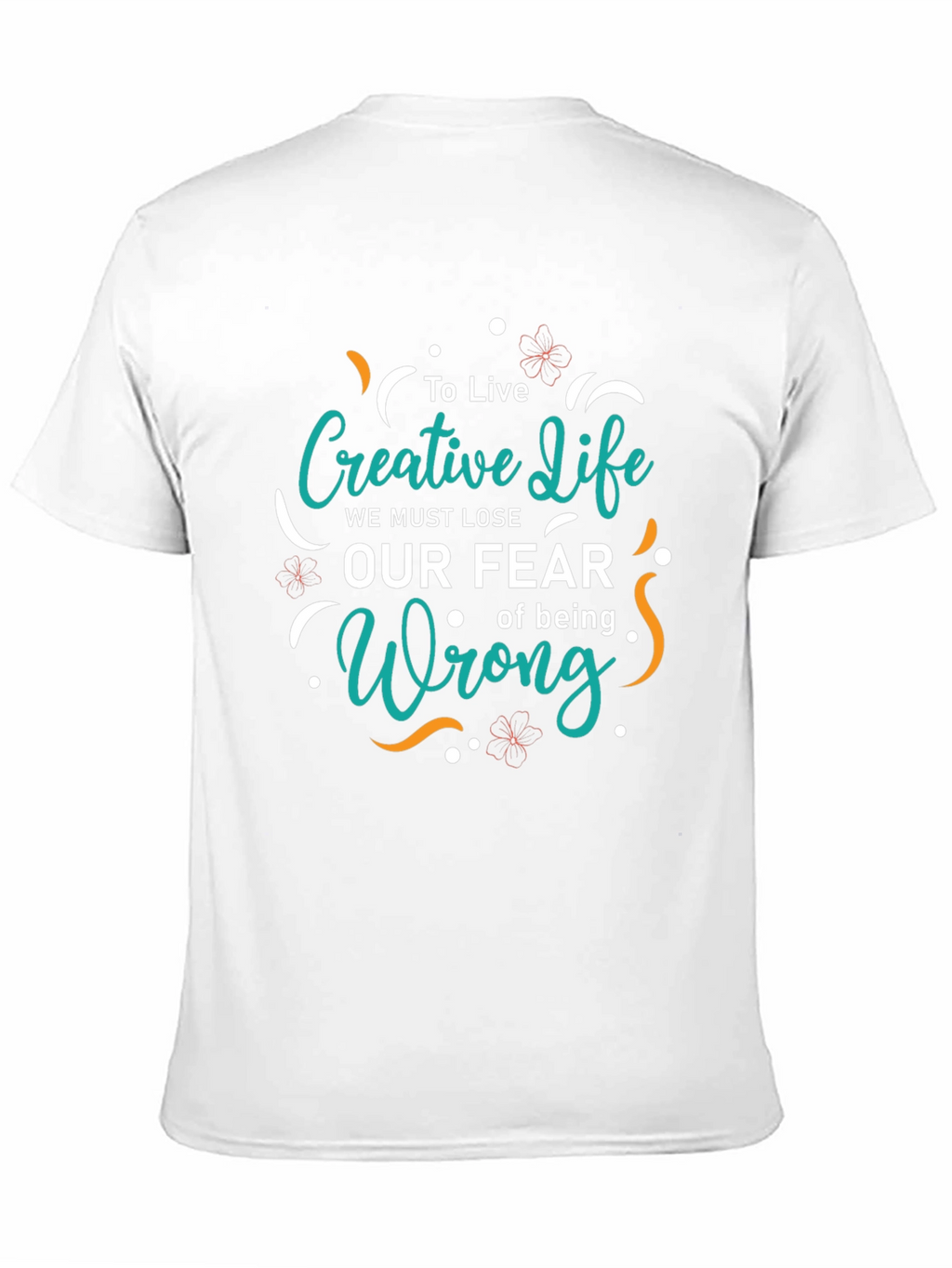 Creative Life Graphic Tee - Trendy Black T-Shirt