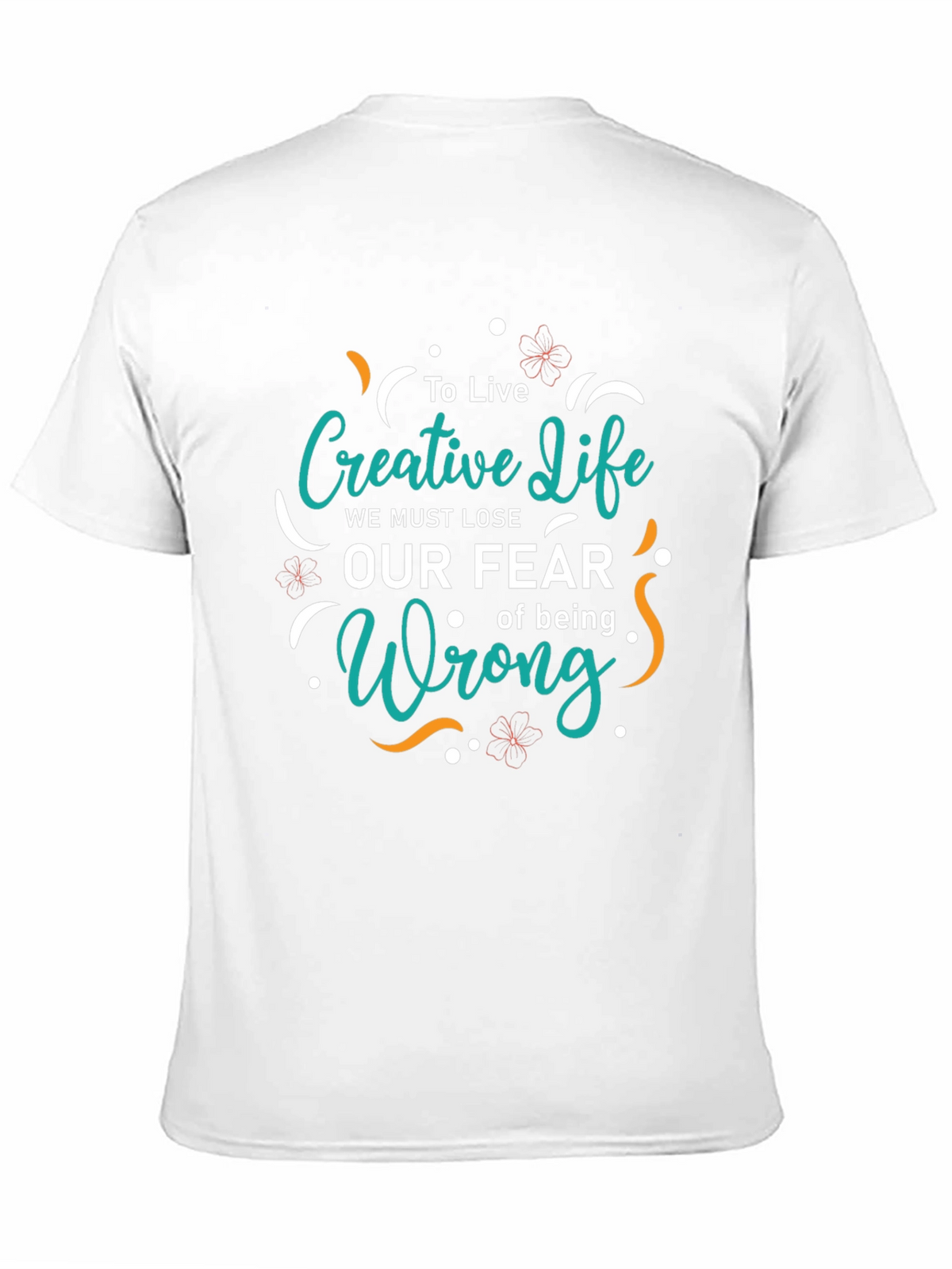 Creative Life Graphic Tee - Trendy Black T-Shirt