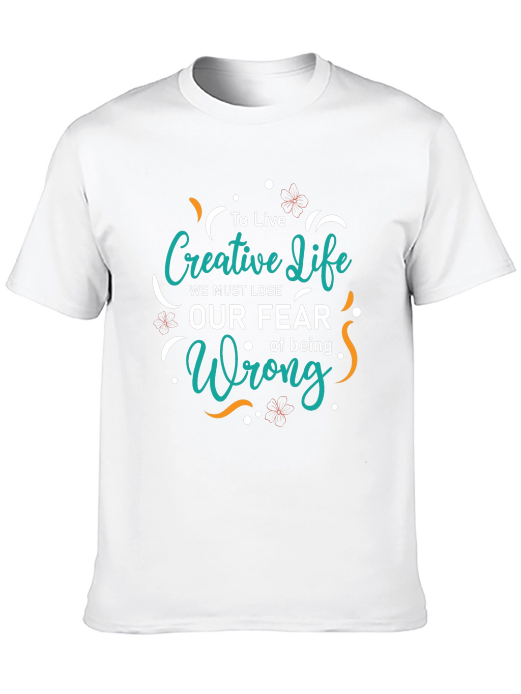 Creative Life Graphic Tee - Trendy Black T-Shirt