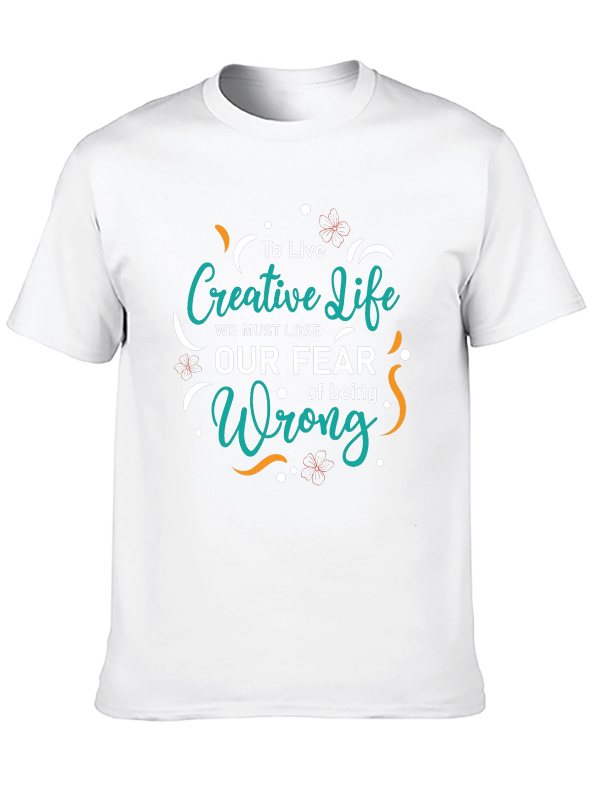 Creative Life Graphic Tee - Trendy Black T-Shirt