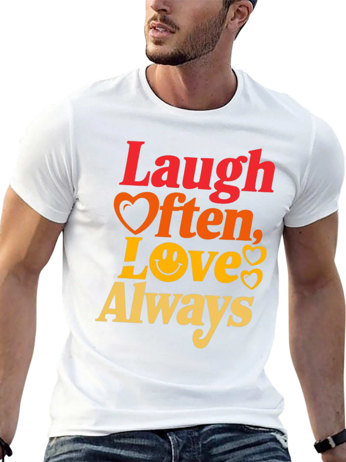 Laugh Often Love Always Graphic Tee