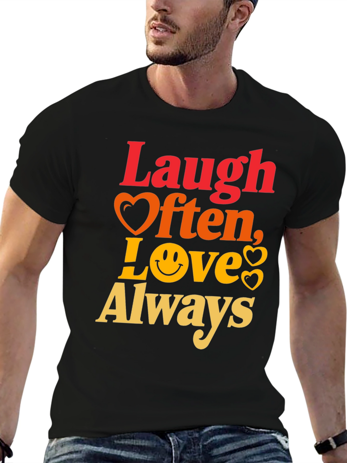 Laugh Often Love Always Graphic Tee