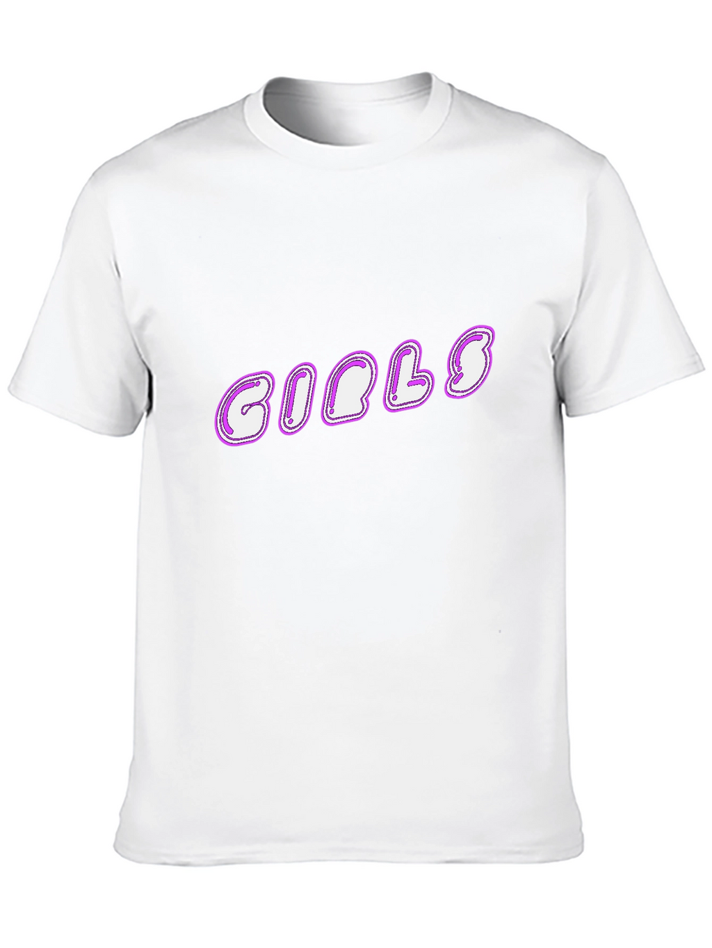 Girls Graphic Black T-Shirt - Casual Style