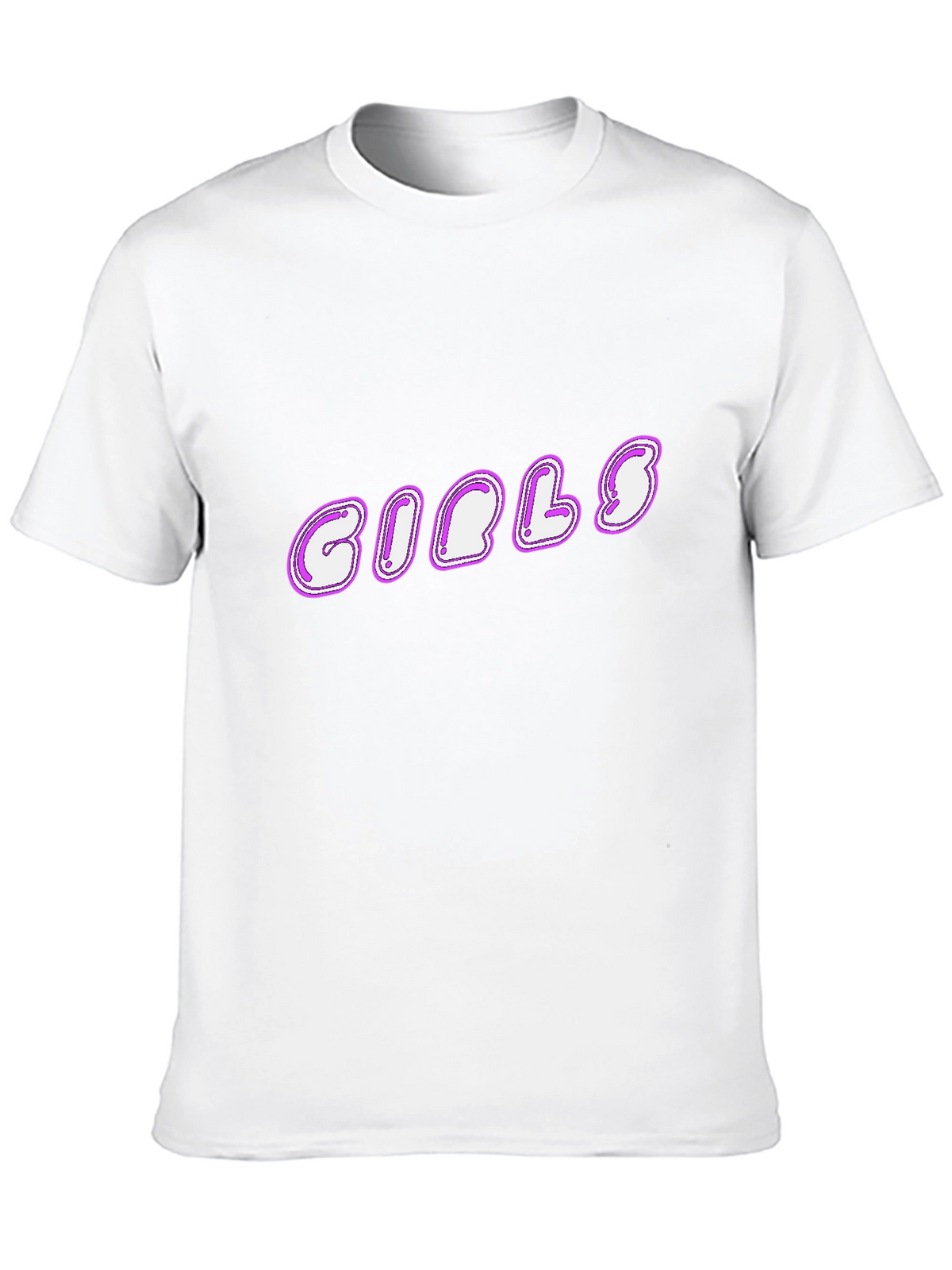 Girls Graphic Black T-Shirt - Casual Style