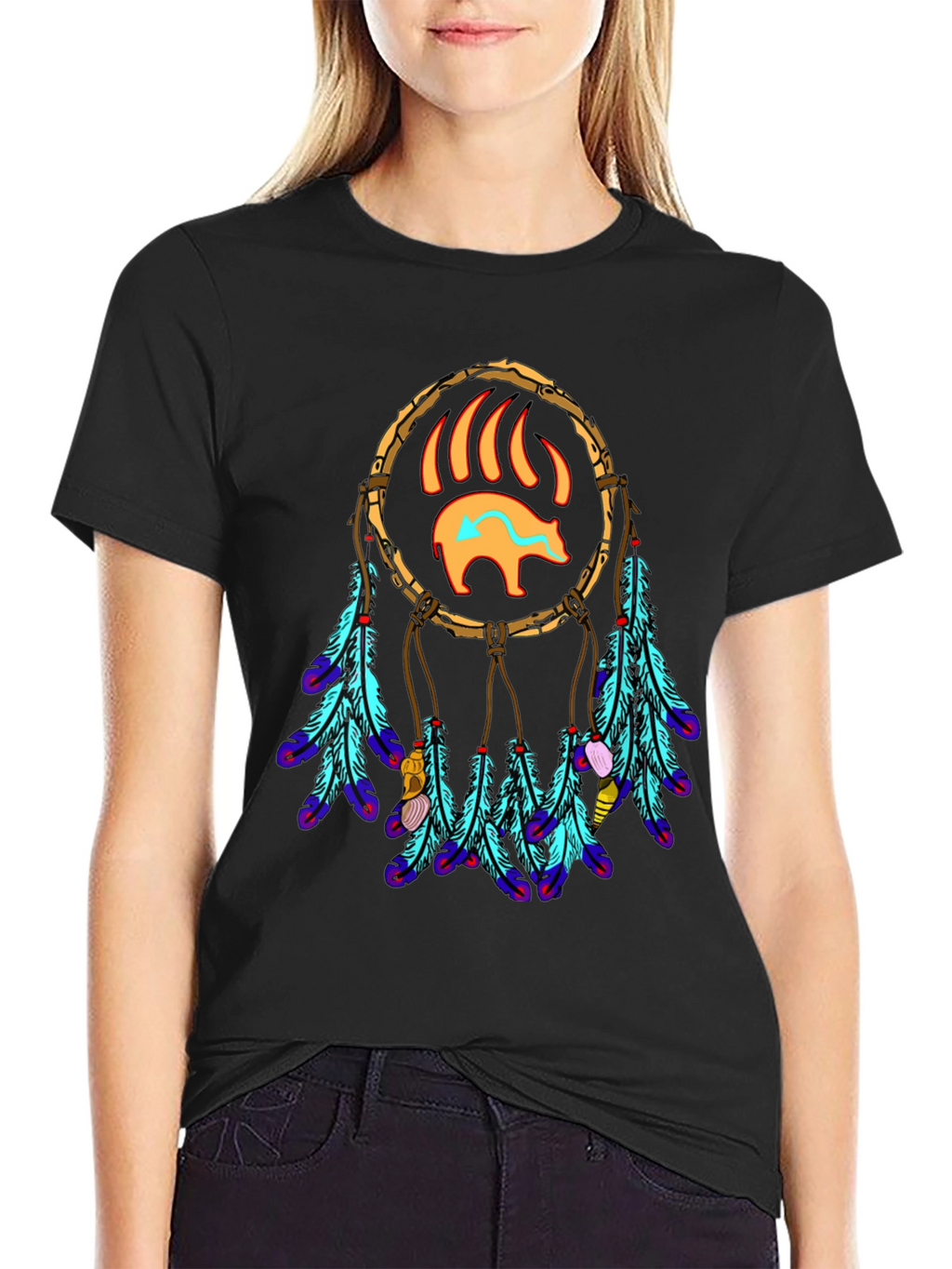 Bear Claw Dreamcatcher T-Shirt