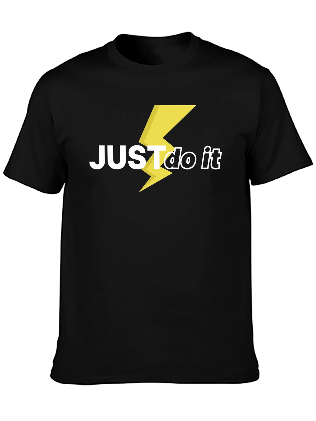 Just Do It Lightning Bolt Graphic Tee