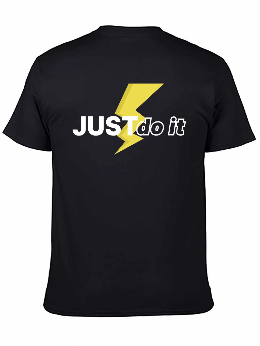 Just Do It Lightning Bolt Graphic Tee