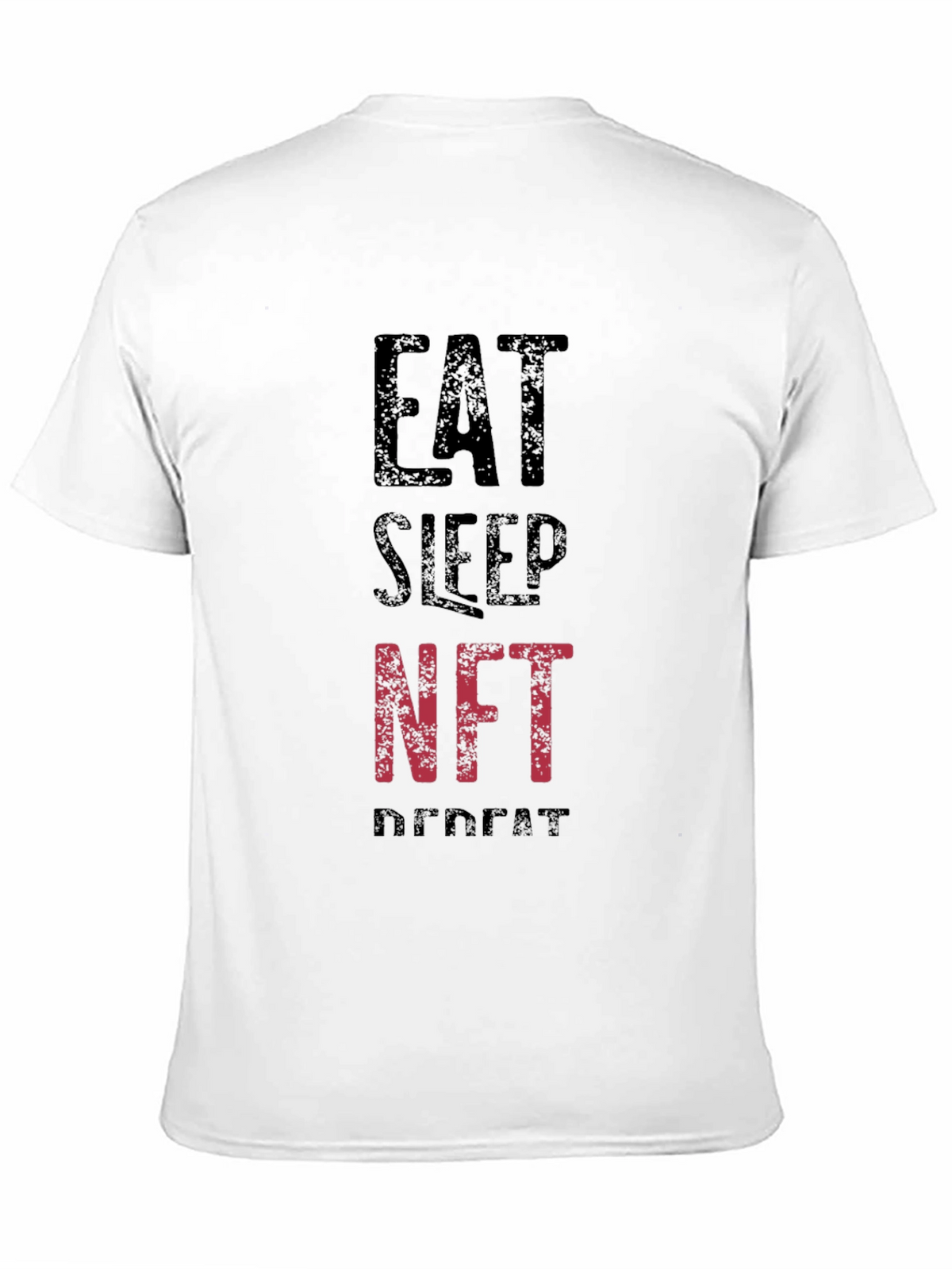 Eat Sleep NFT Repeat Black T-Shirt