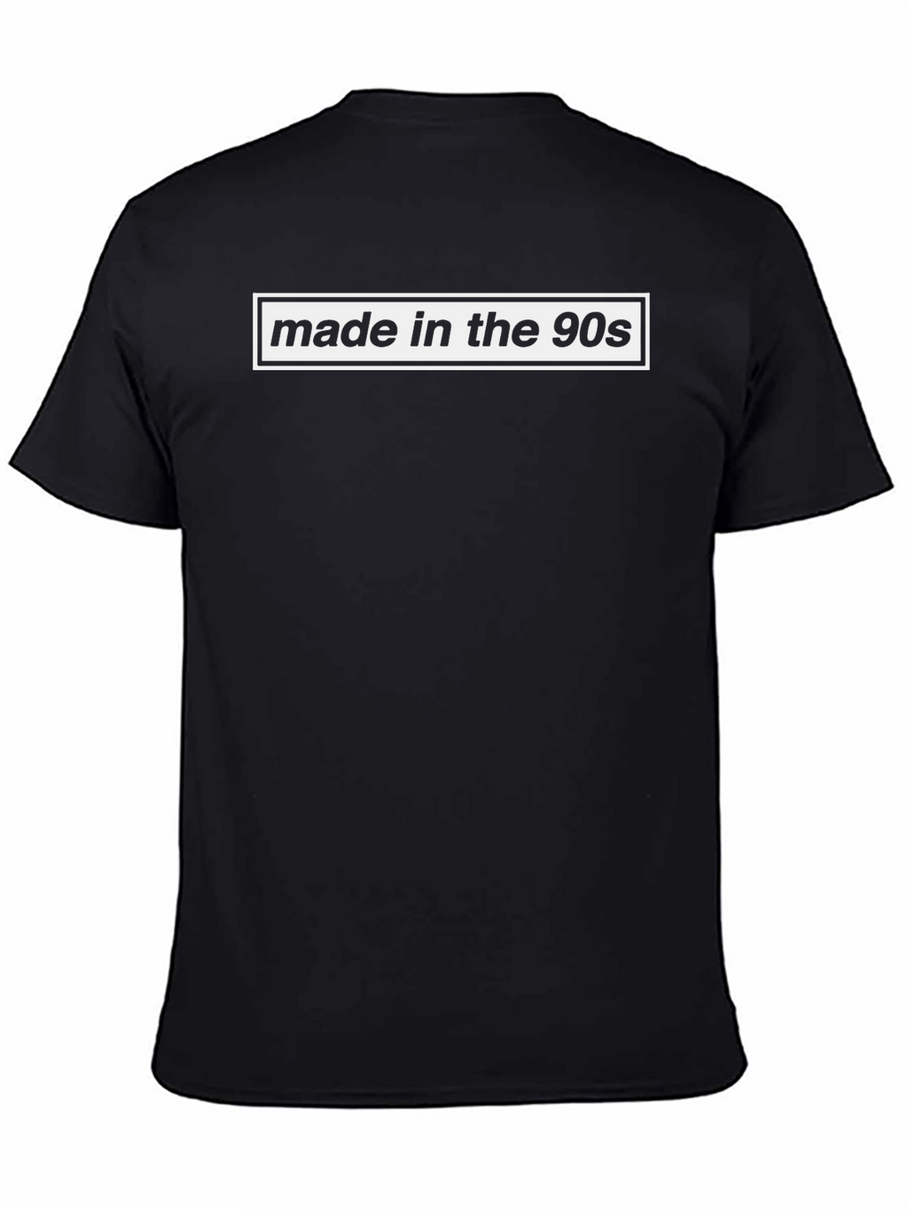 Made in the 90s Black Graphic Tee