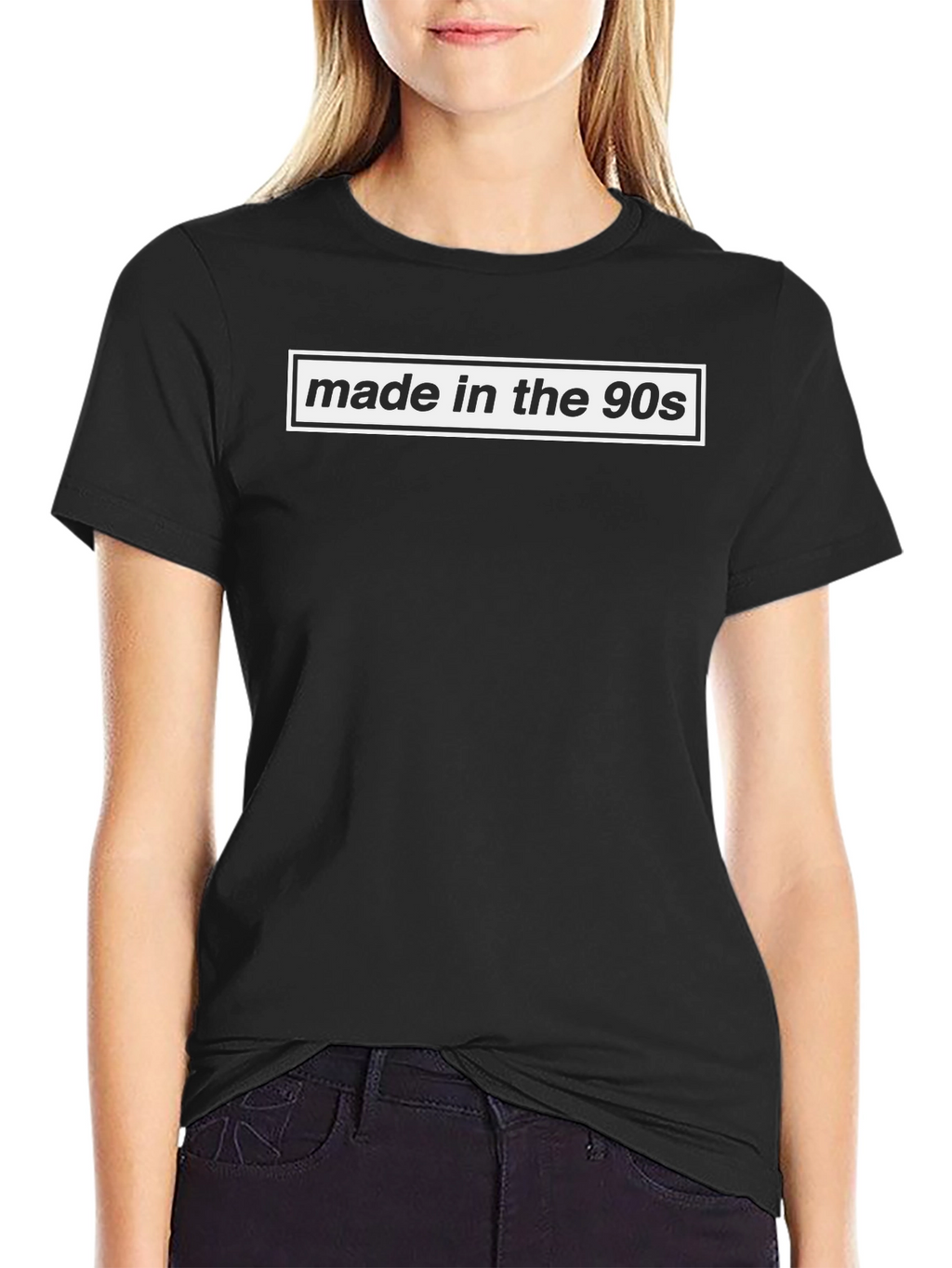 Made in the 90s Black Graphic Tee