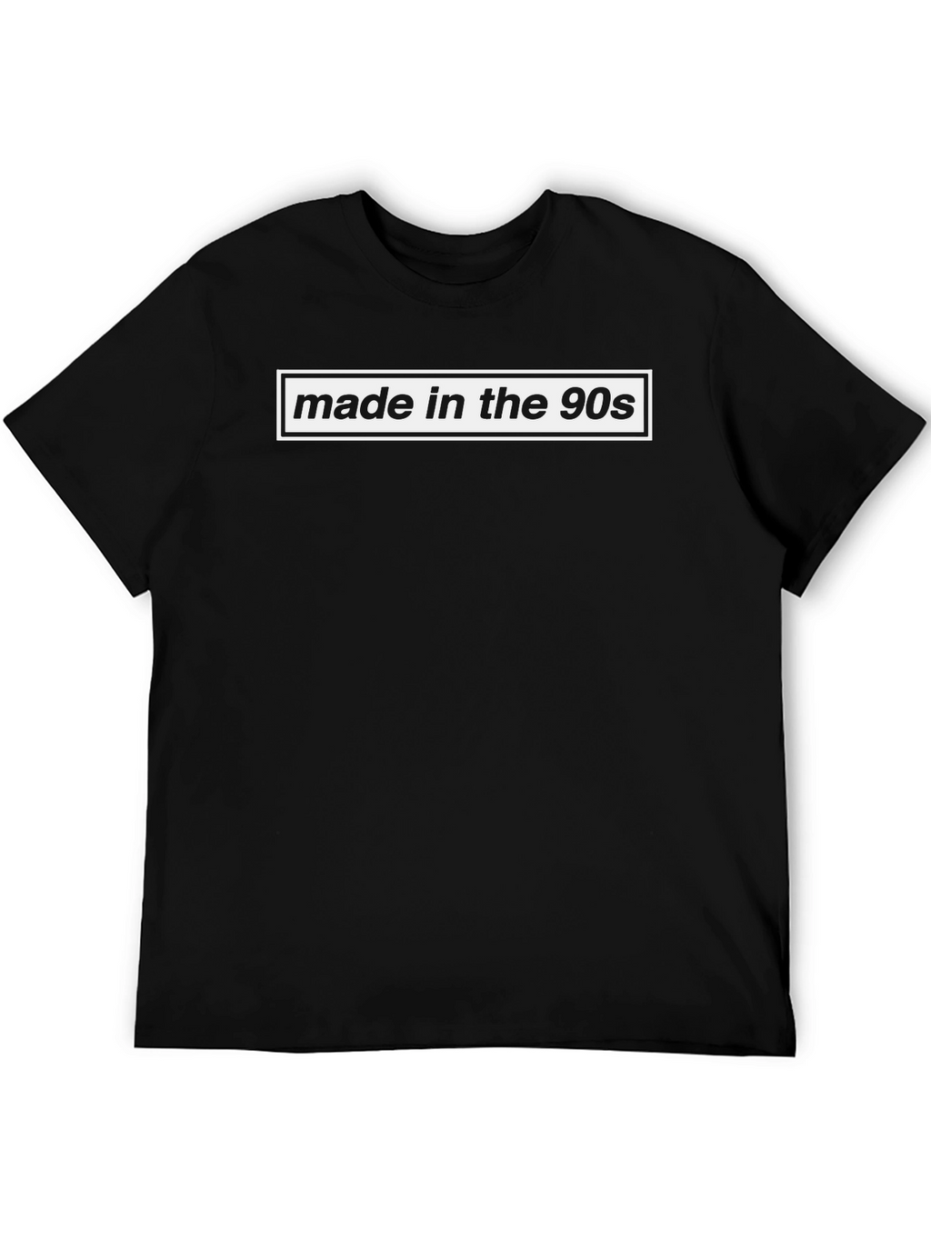 Made in the 90s Black Graphic Tee