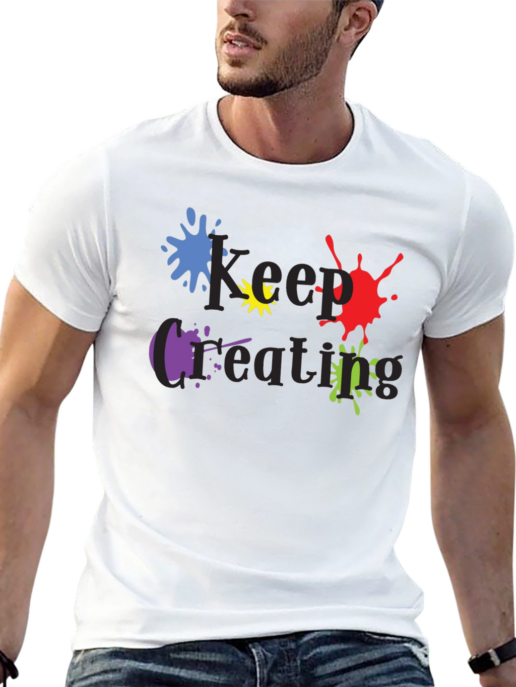 Keep Creating Tee