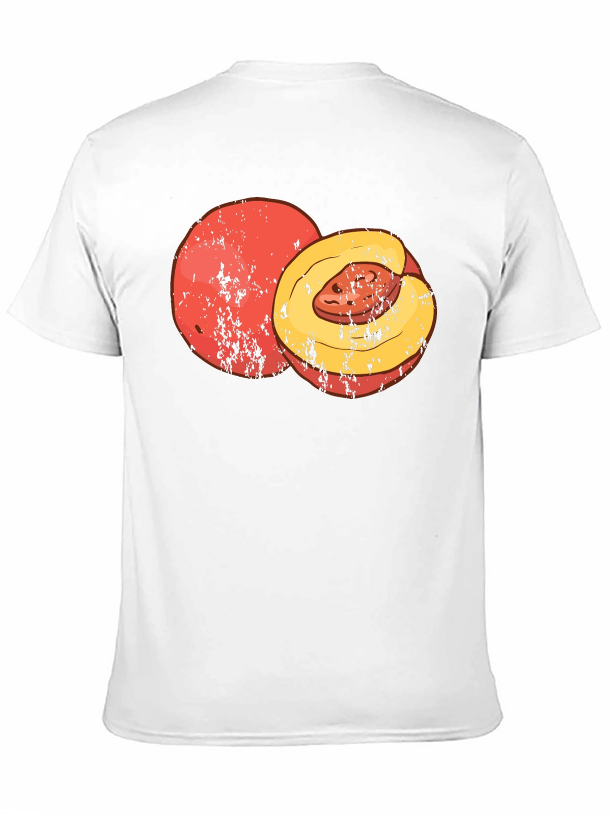 Peach Graphic Tee - Comfort & Style