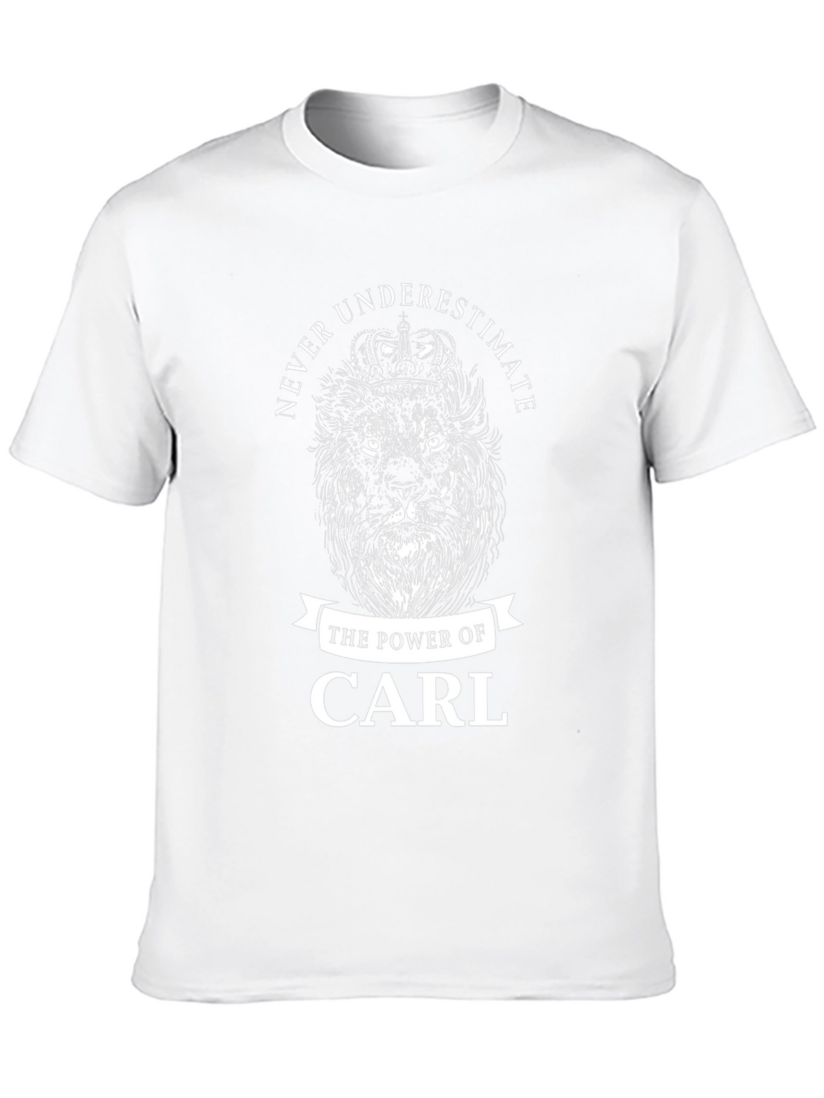 Never Underestimate Carl Lion Graphic Tee