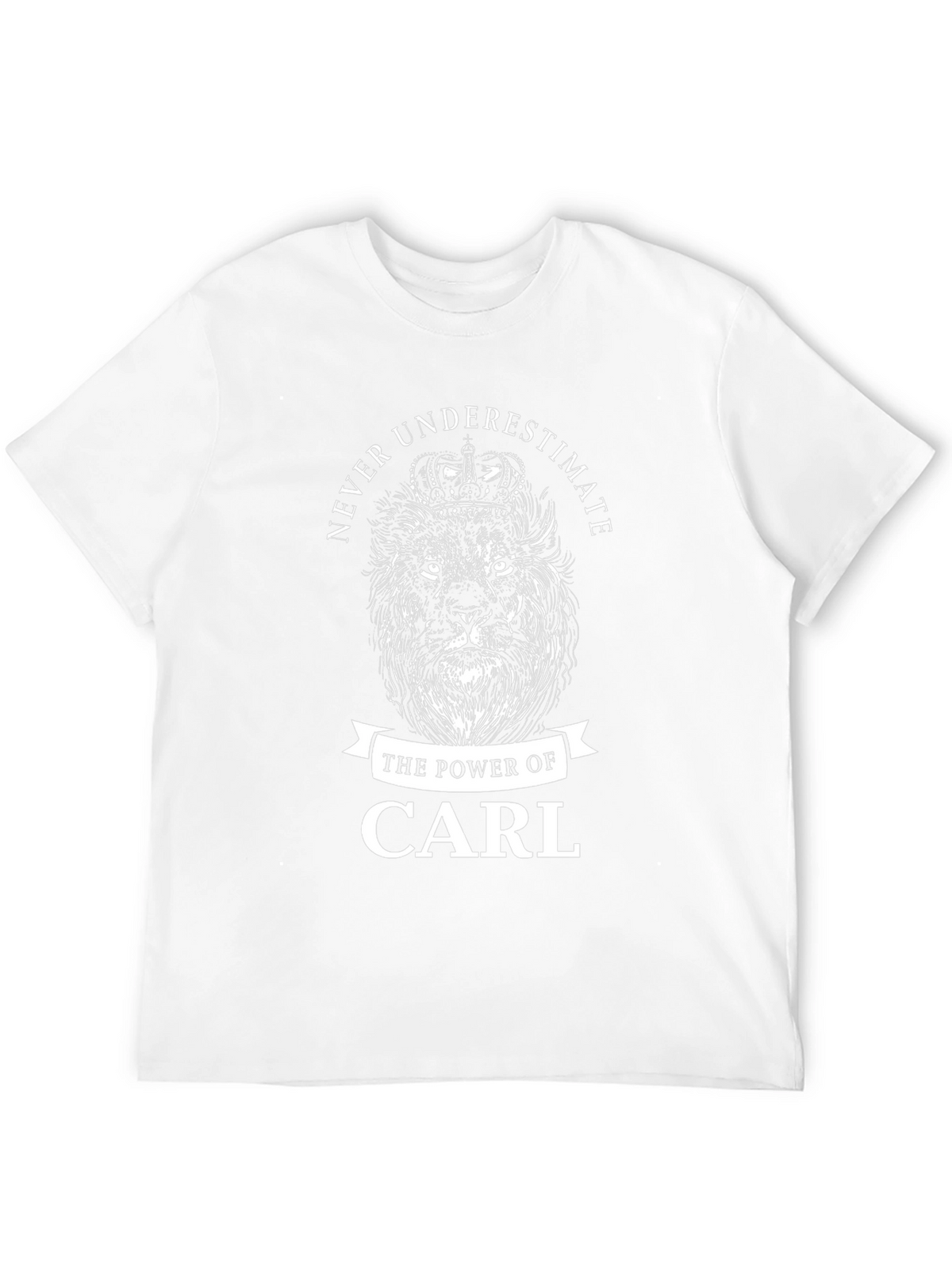 Never Underestimate Carl Lion Graphic Tee