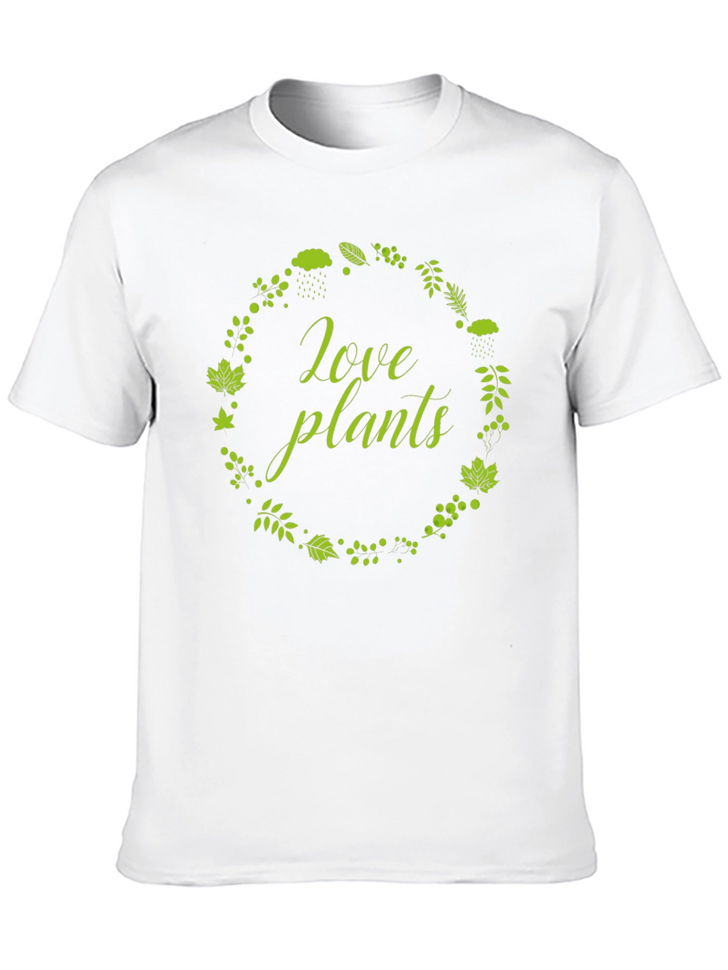 Love Plants Graphic T-Shirt - Black Cotton Tee