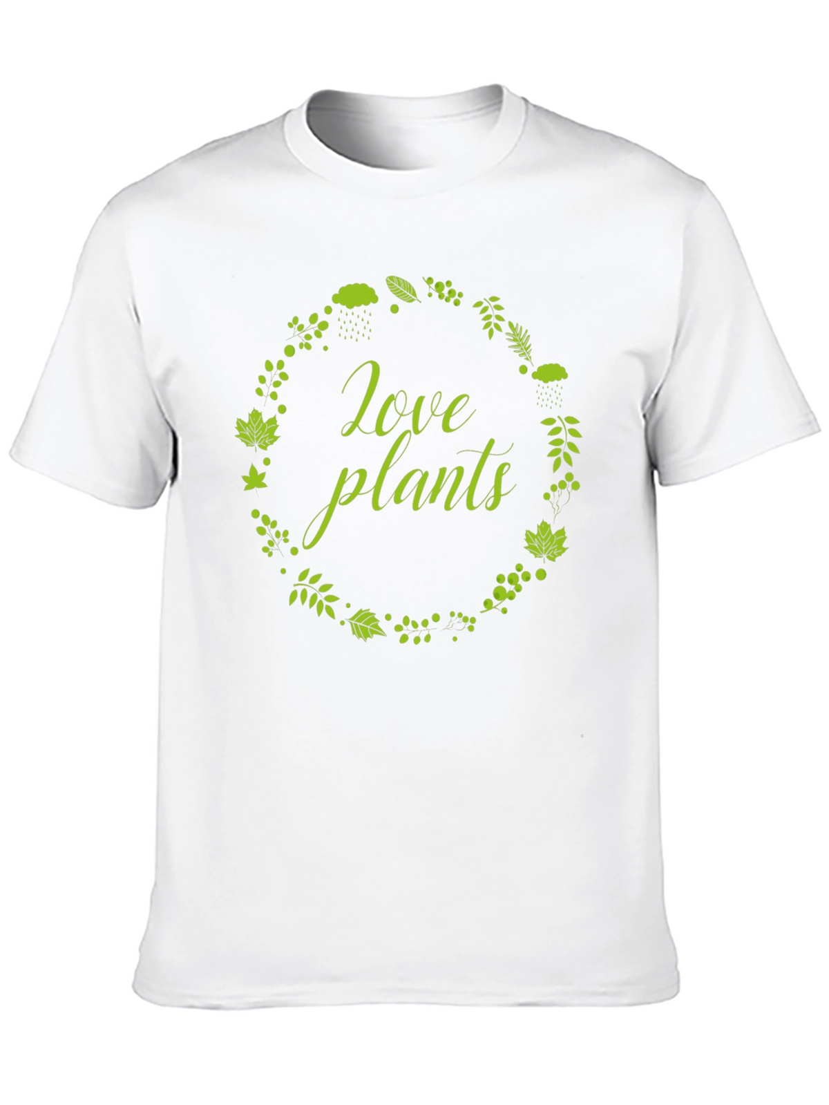Love Plants Graphic T-Shirt - Black Cotton Tee