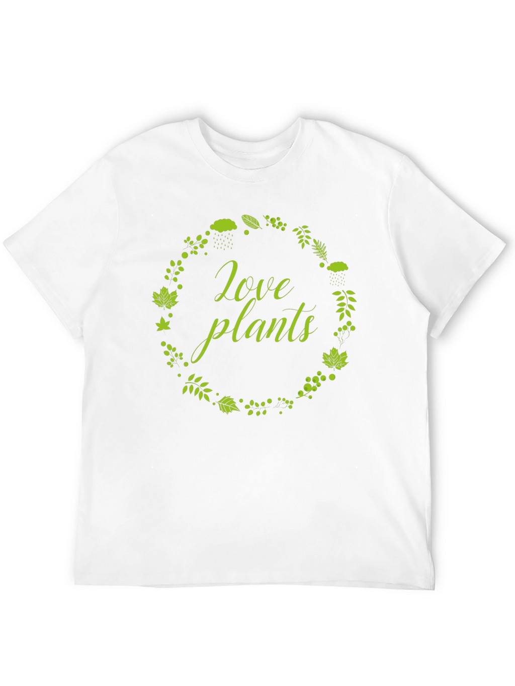 Love Plants Graphic T-Shirt - Black Cotton Tee