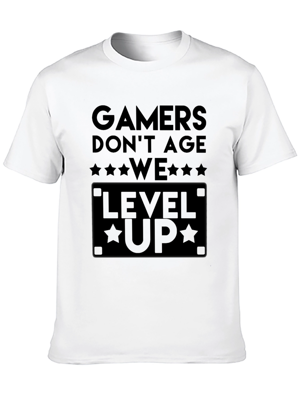Gamers Dont Age We Level Up T-Shirt