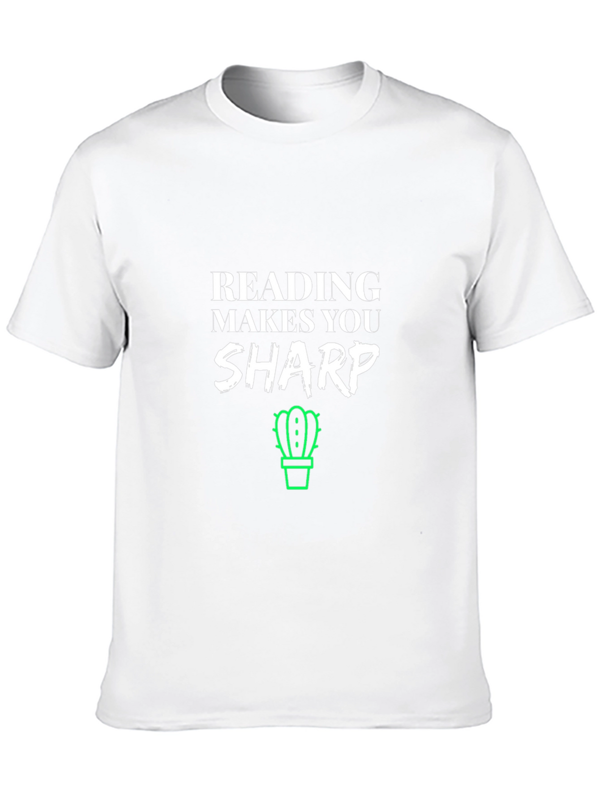 Reading Makes You Sharp T-Shirt - Black