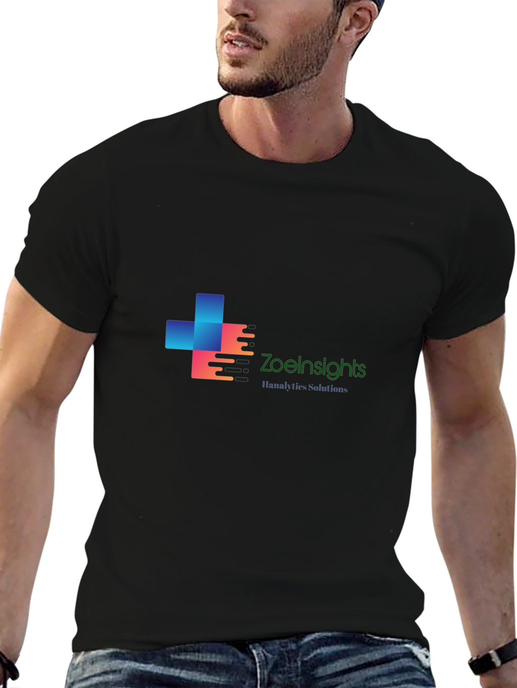 Zoelnsights Black T-Shirt: Analytics Solutions