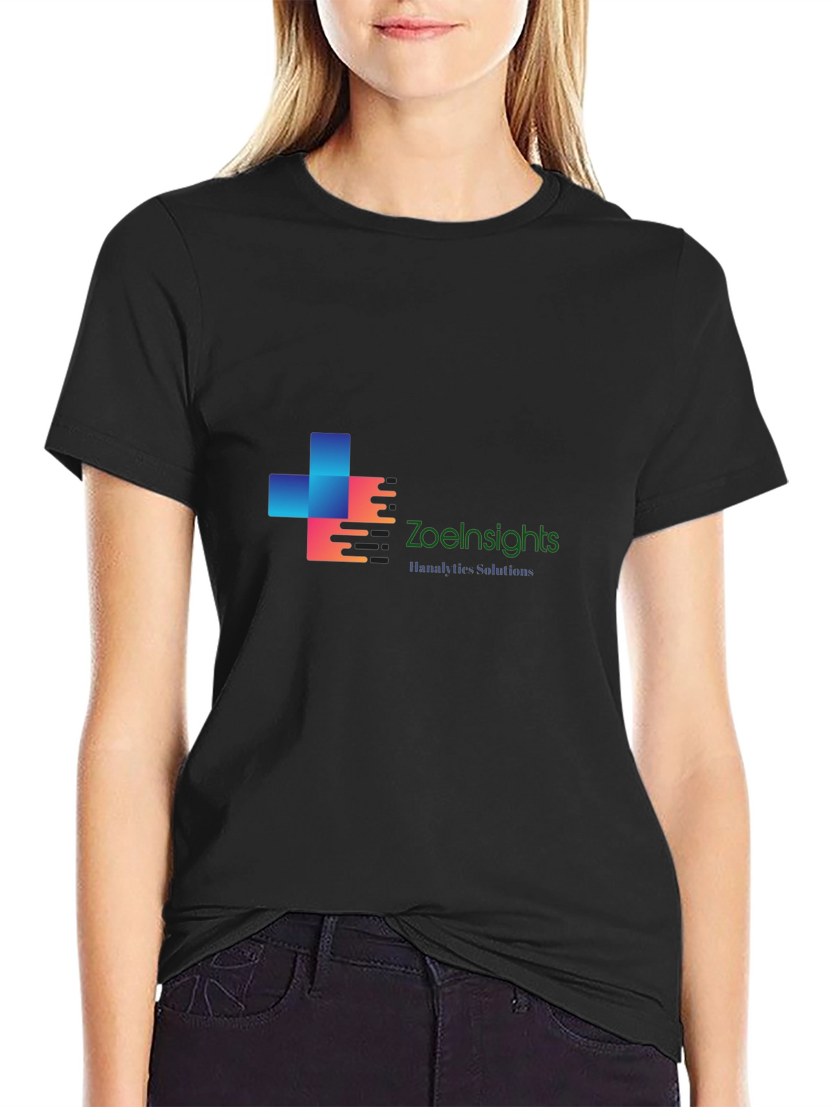 Zoelnsights Black T-Shirt: Analytics Solutions