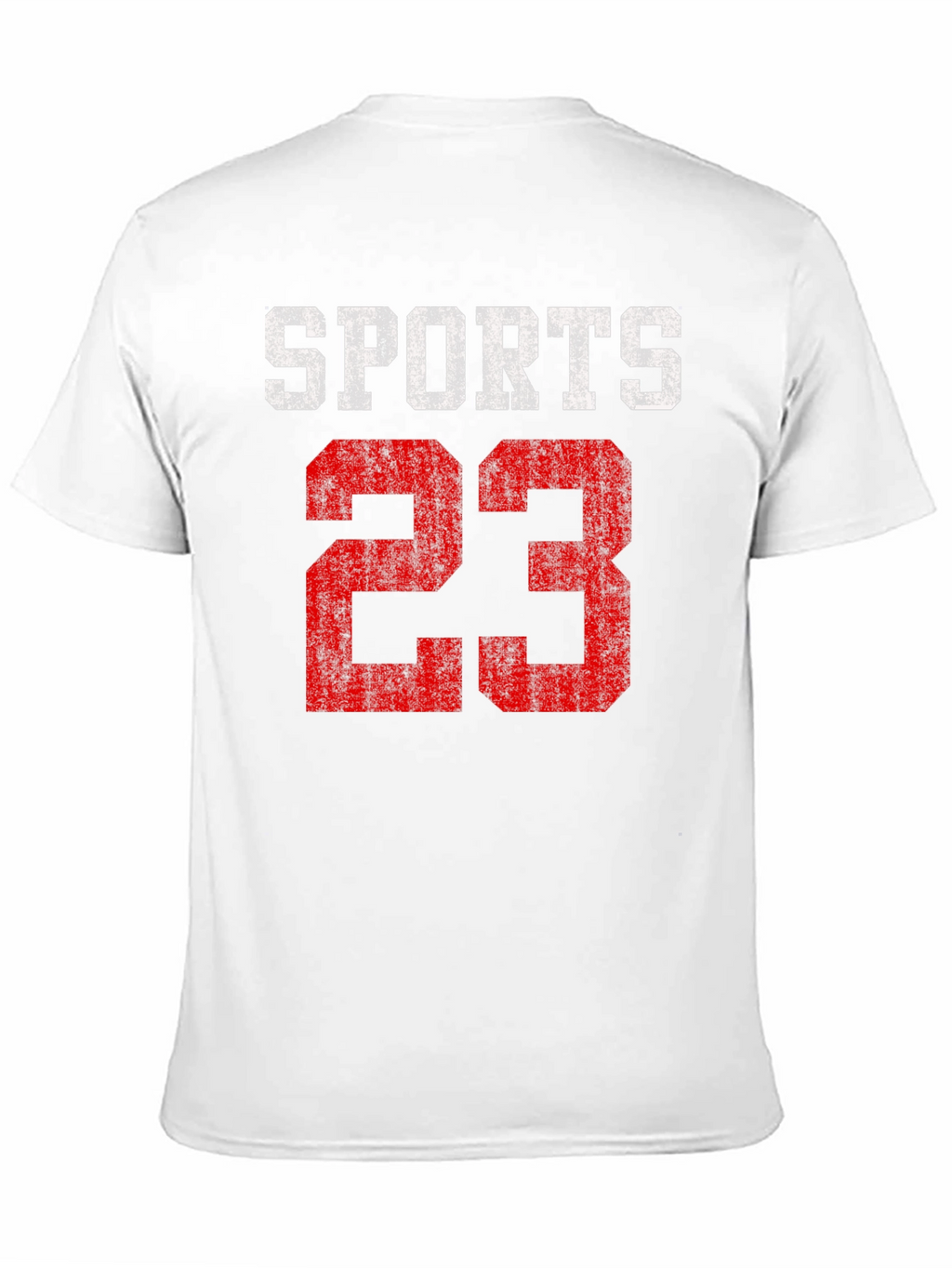 Sports 23 Graphic Tee - Distressed Print