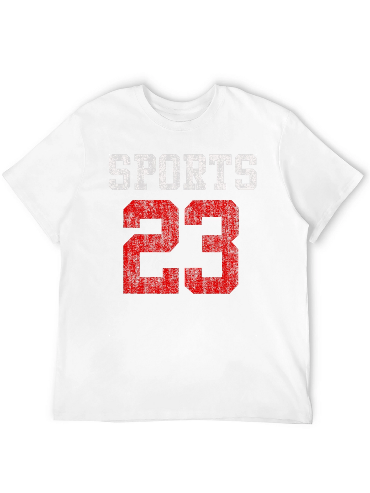 Sports 23 Graphic Tee - Distressed Print