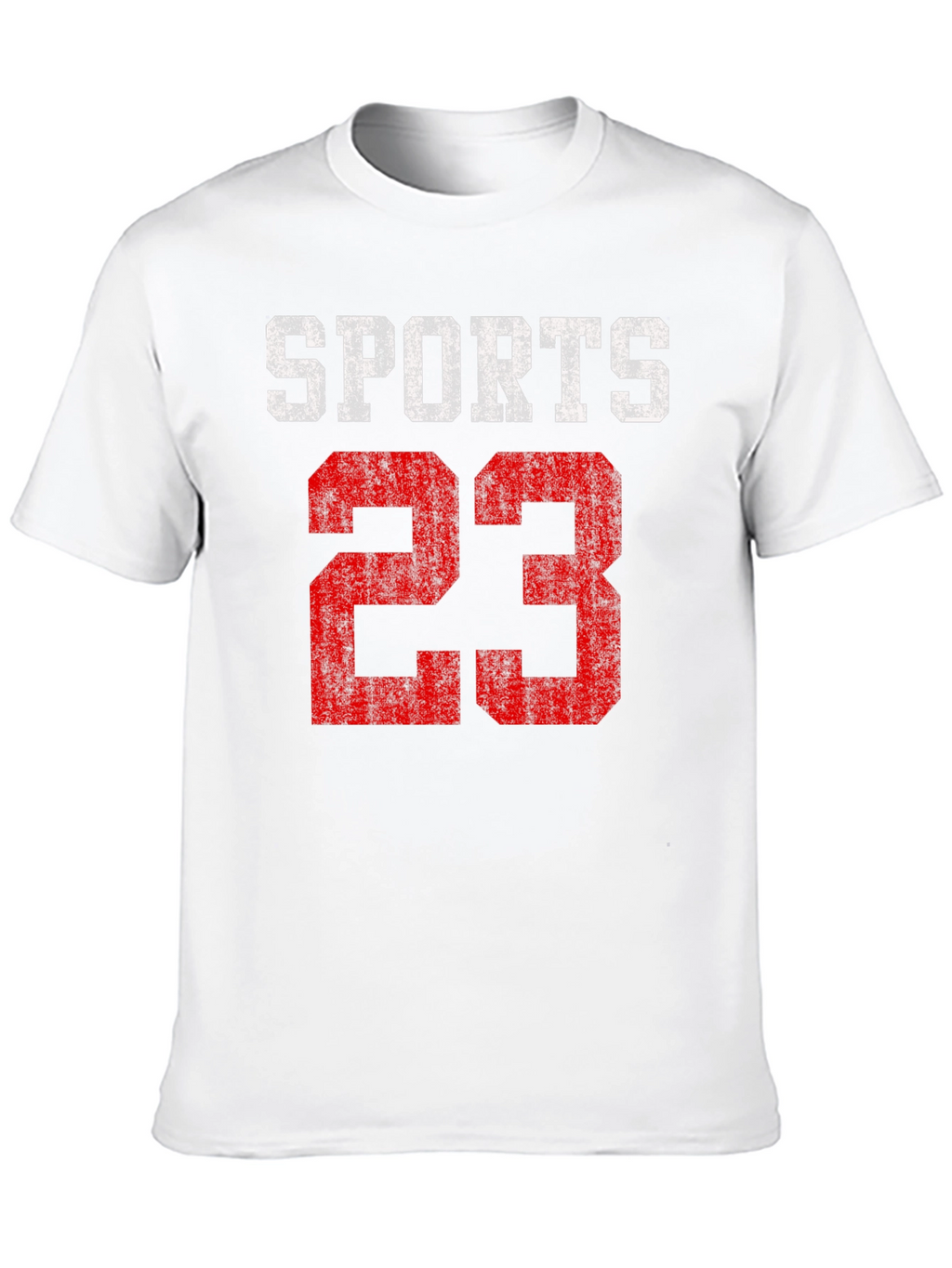 Sports 23 Graphic Tee - Distressed Print