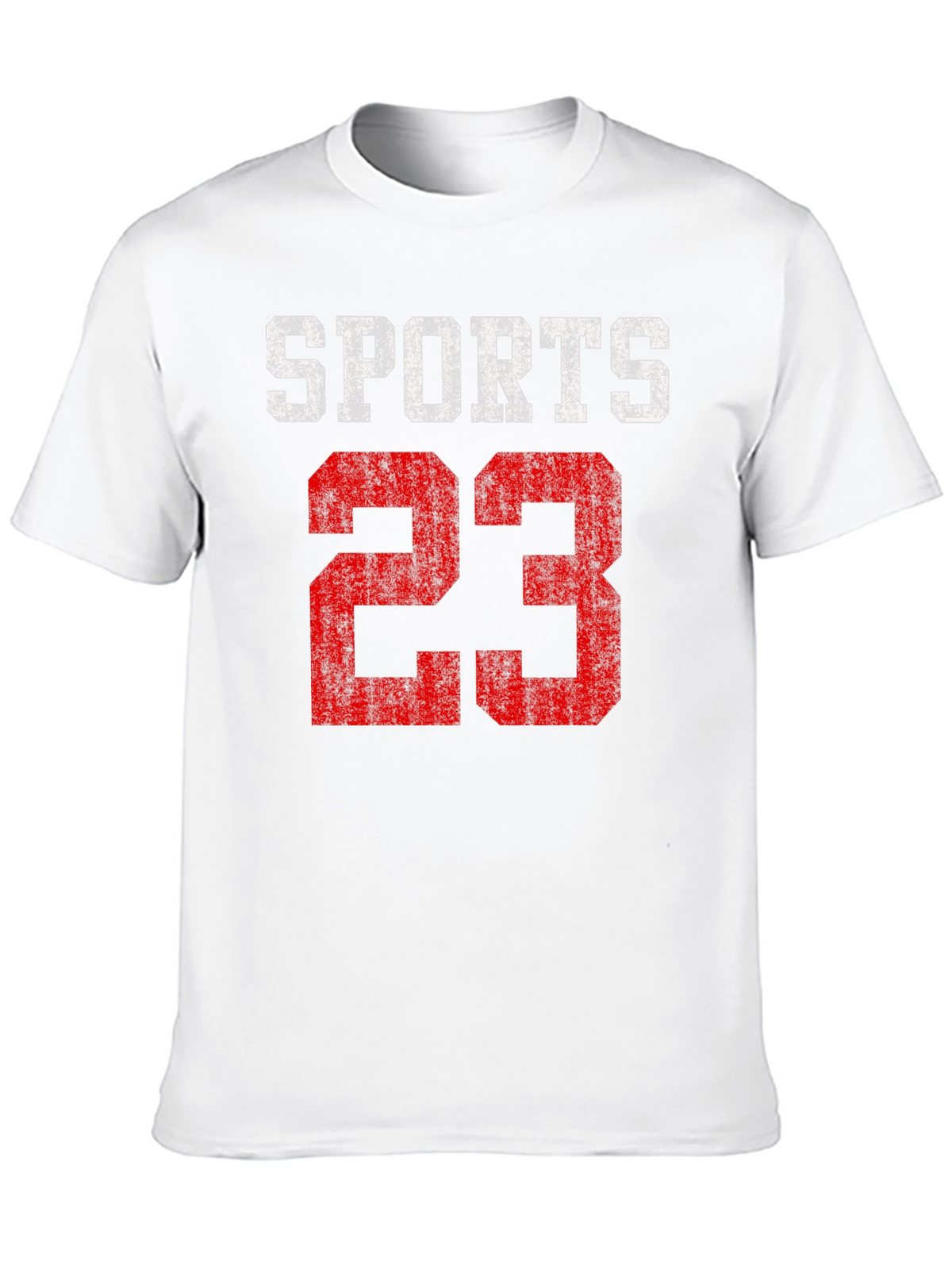 Sports 23 Graphic Tee - Distressed Print