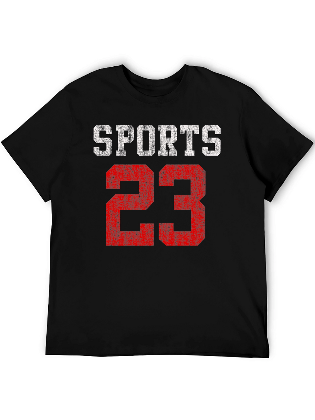 Sports 23 Graphic Tee - Distressed Print