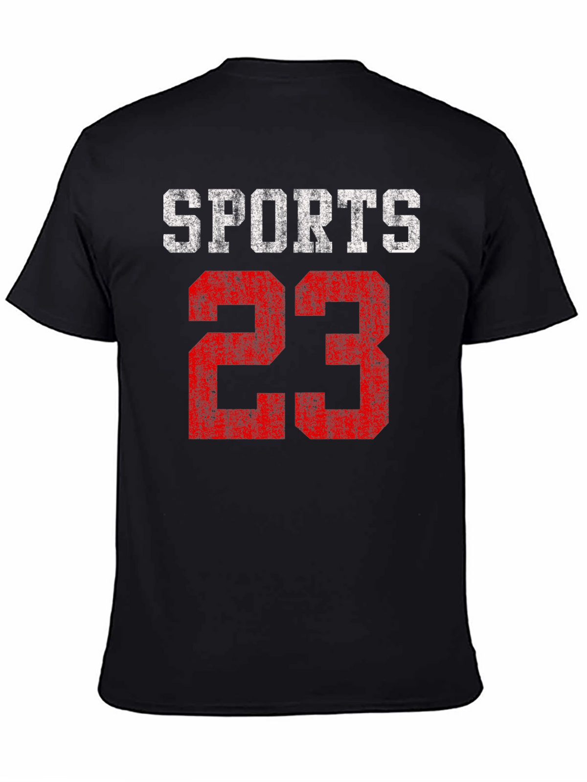 Sports 23 Graphic Tee - Distressed Print