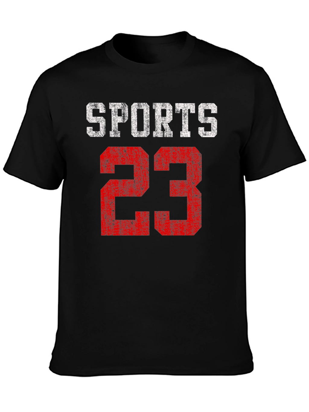 Sports 23 Graphic Tee - Distressed Print
