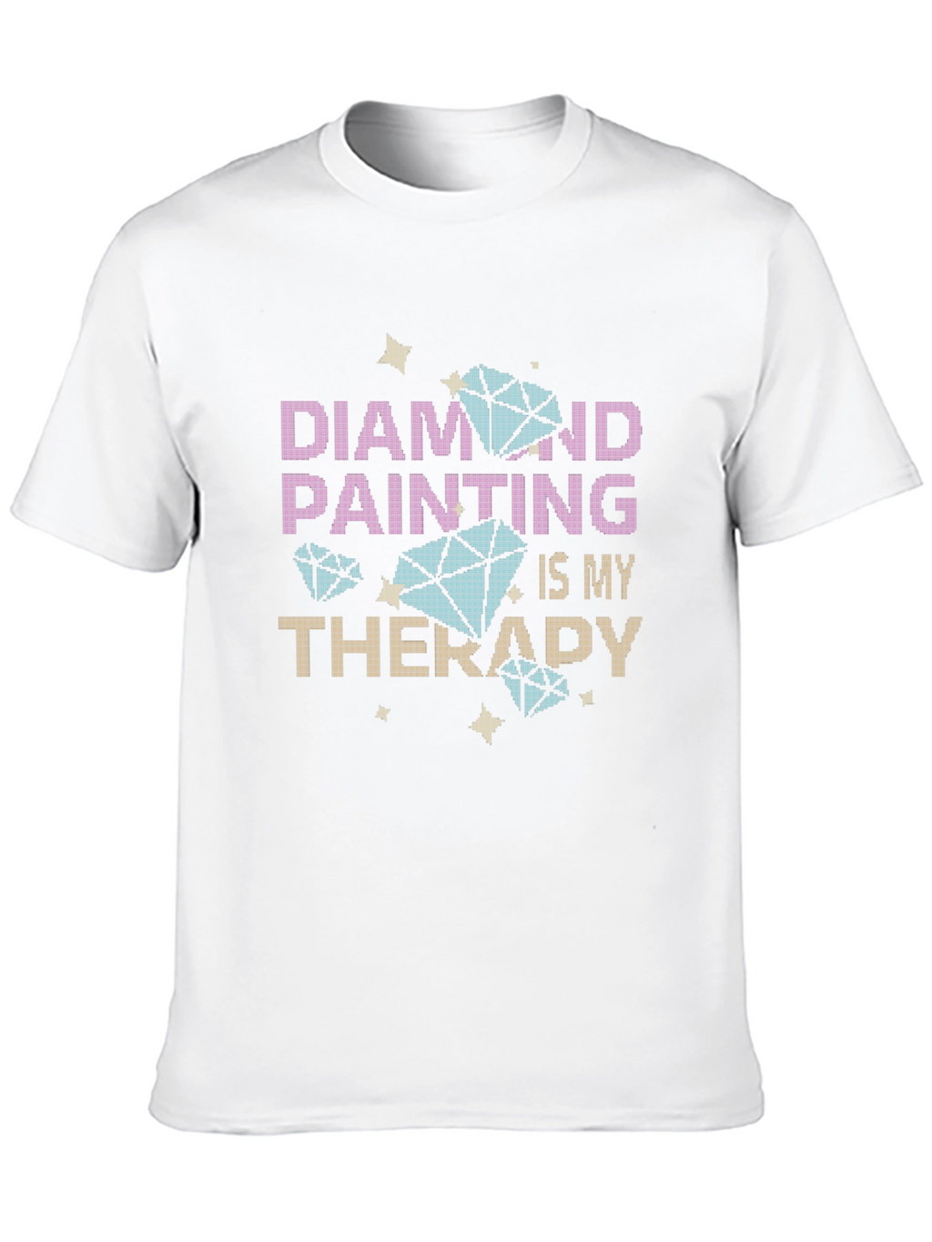 Diamond Painting Therapy T-Shirt - Hobby Tee