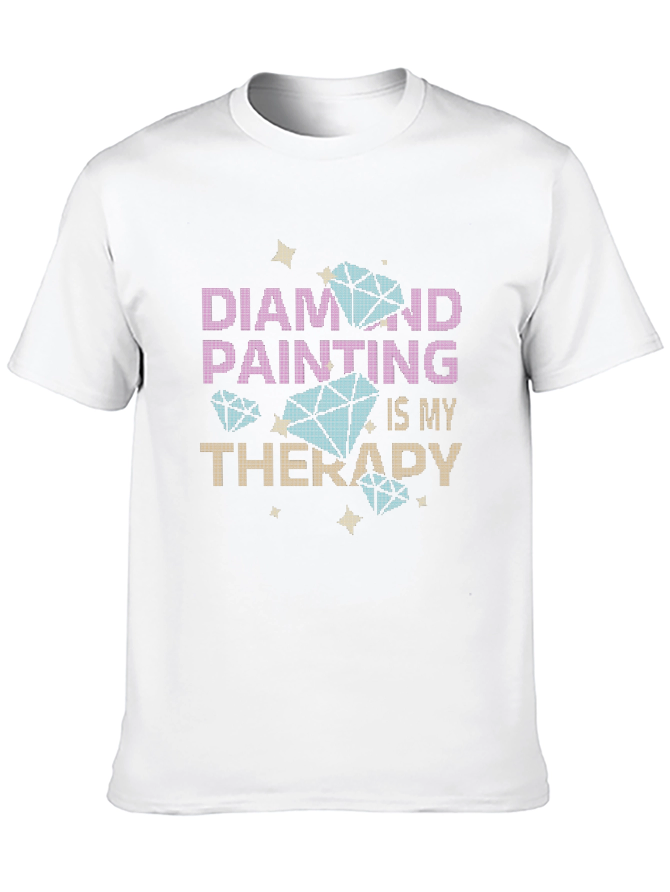 Diamond Painting Therapy T-Shirt - Hobby Tee