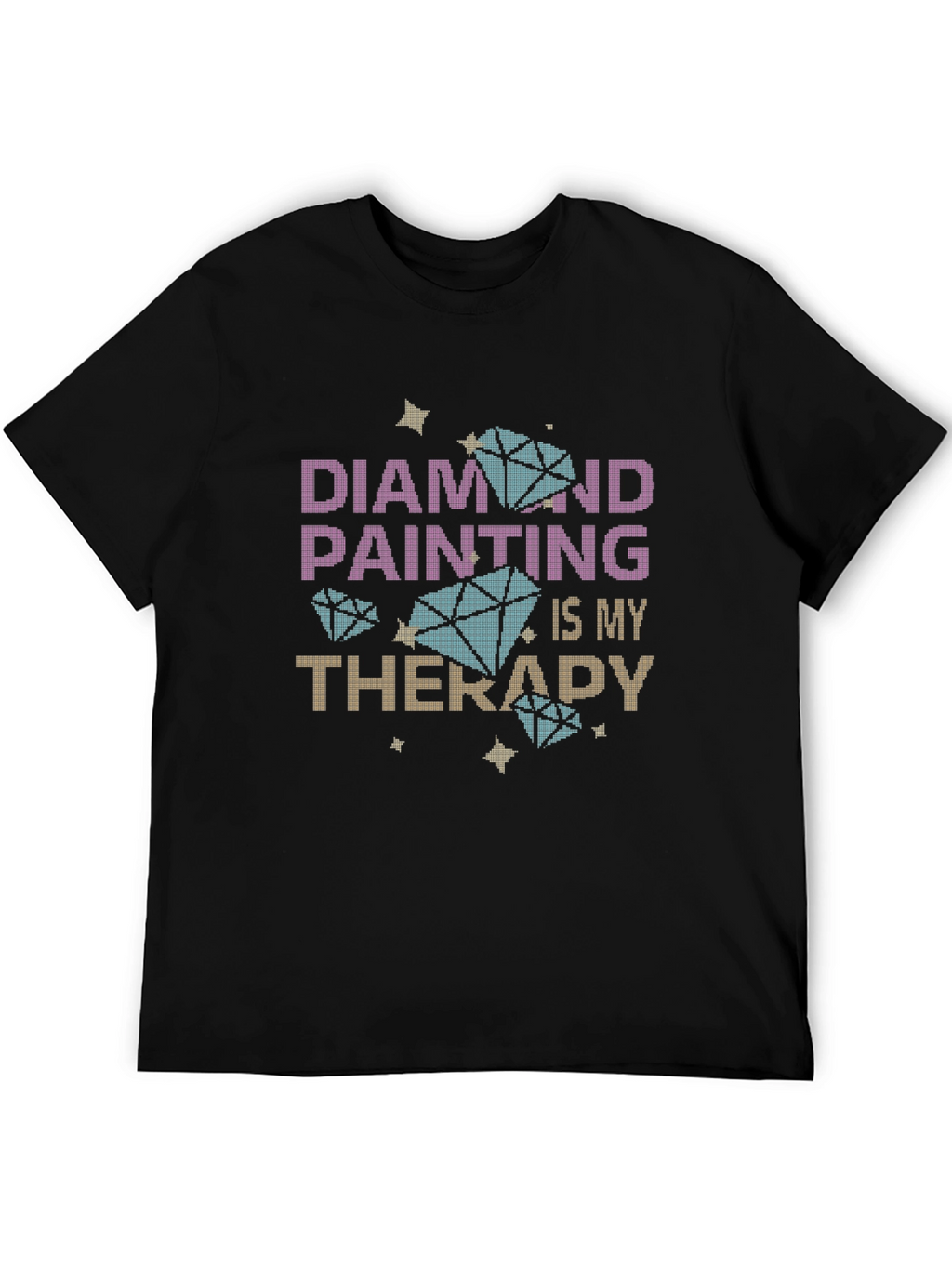 Diamond Painting Therapy T-Shirt - Hobby Tee