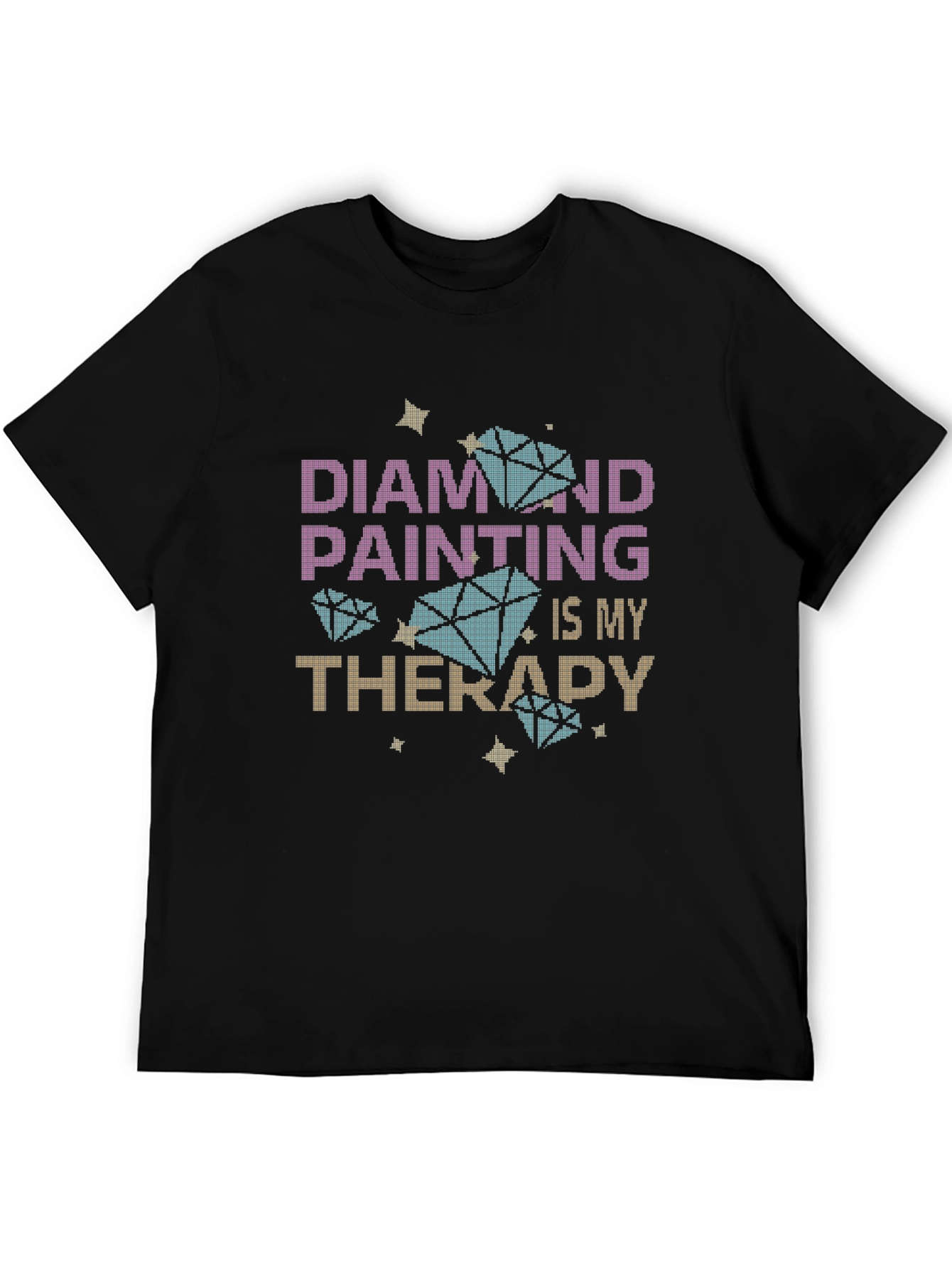 Diamond Painting Therapy T-Shirt - Hobby Tee