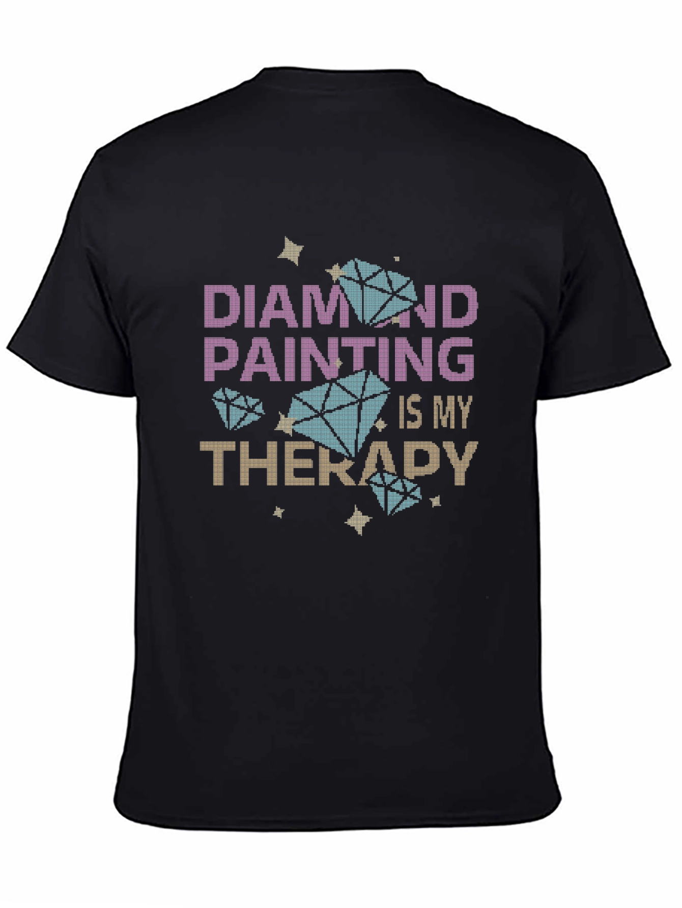 Diamond Painting Therapy T-Shirt - Hobby Tee