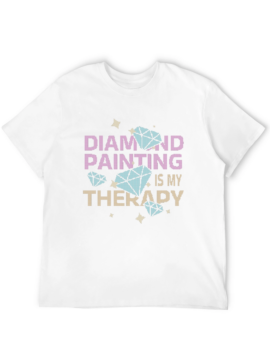 Diamond Painting Therapy T-Shirt - Hobby Tee