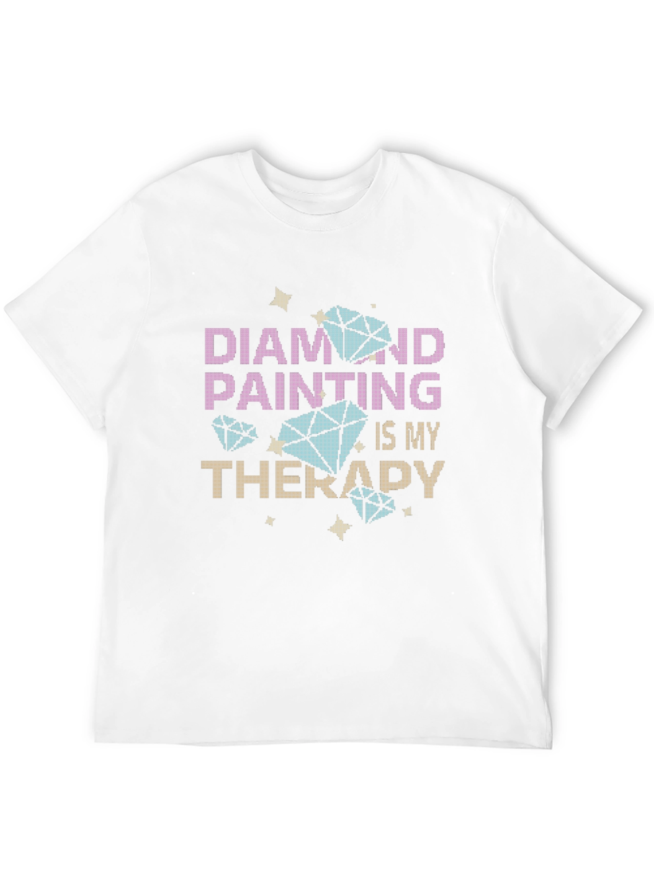 Diamond Painting Therapy T-Shirt - Hobby Tee