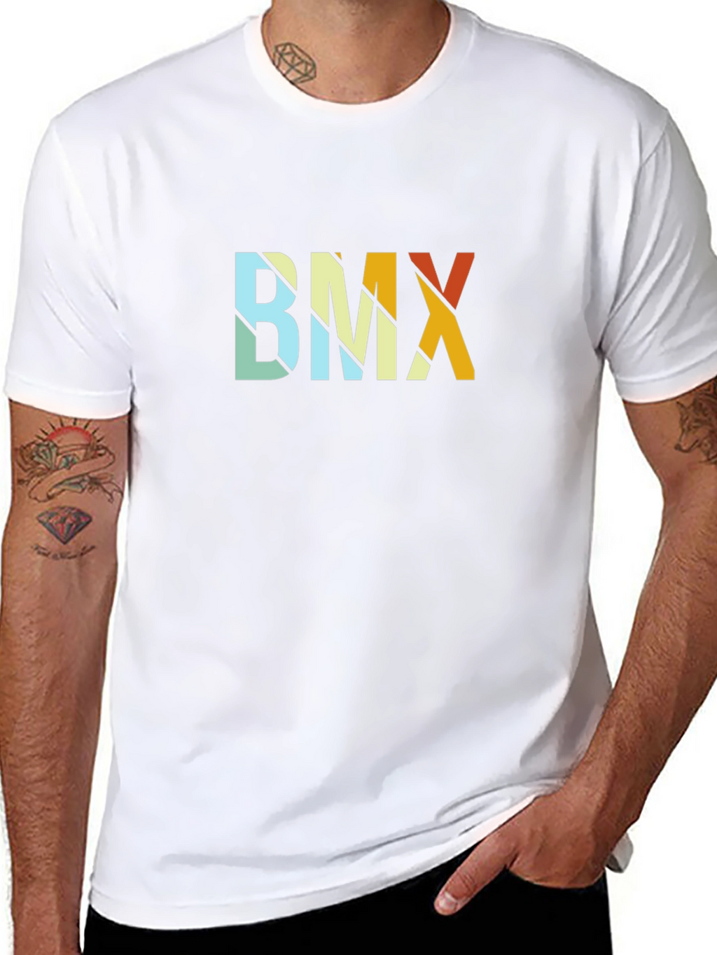 BMX Retro Style Graphic Tee - Classic Design