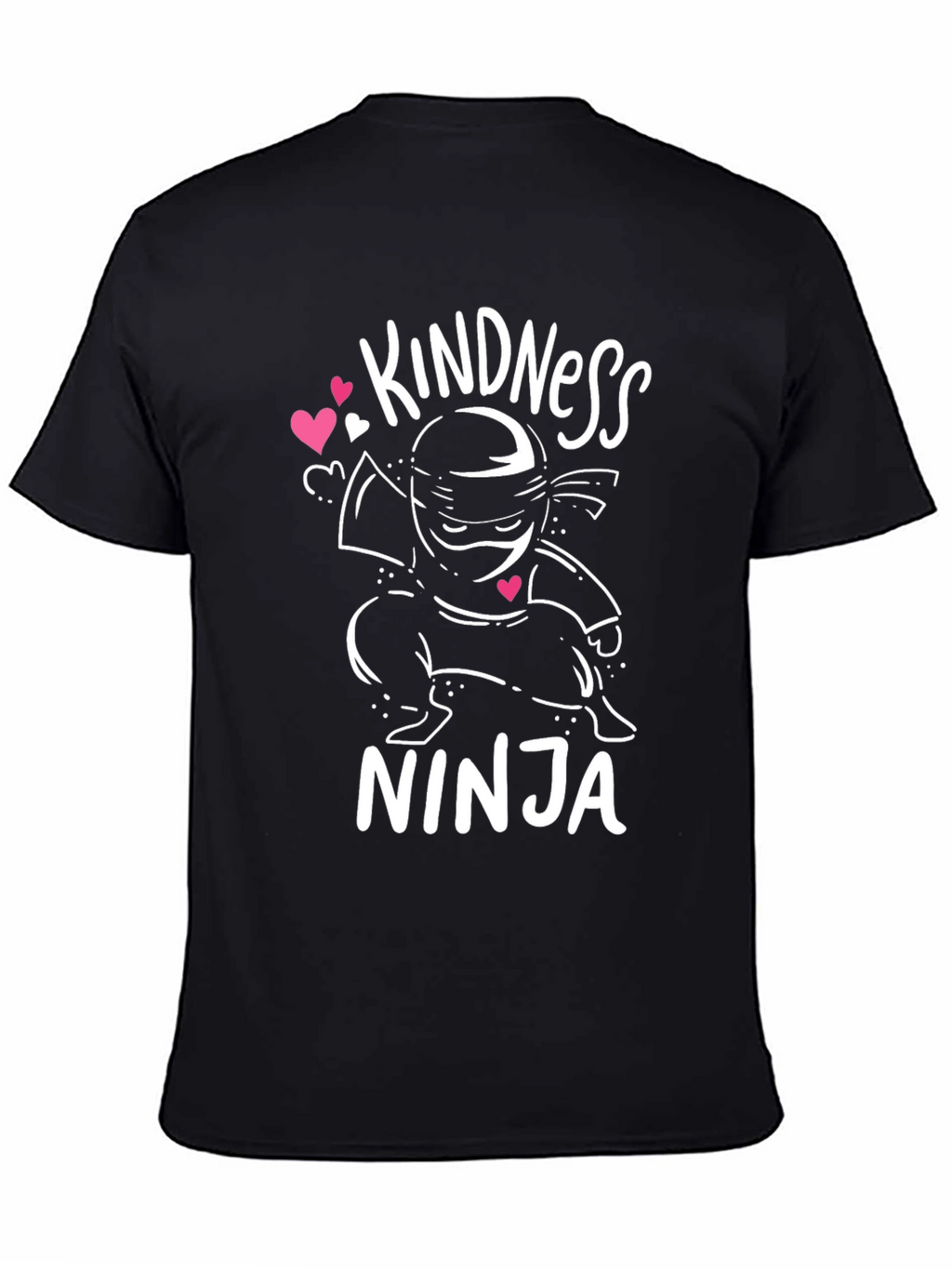 Kindness Ninja Black Graphic Tee